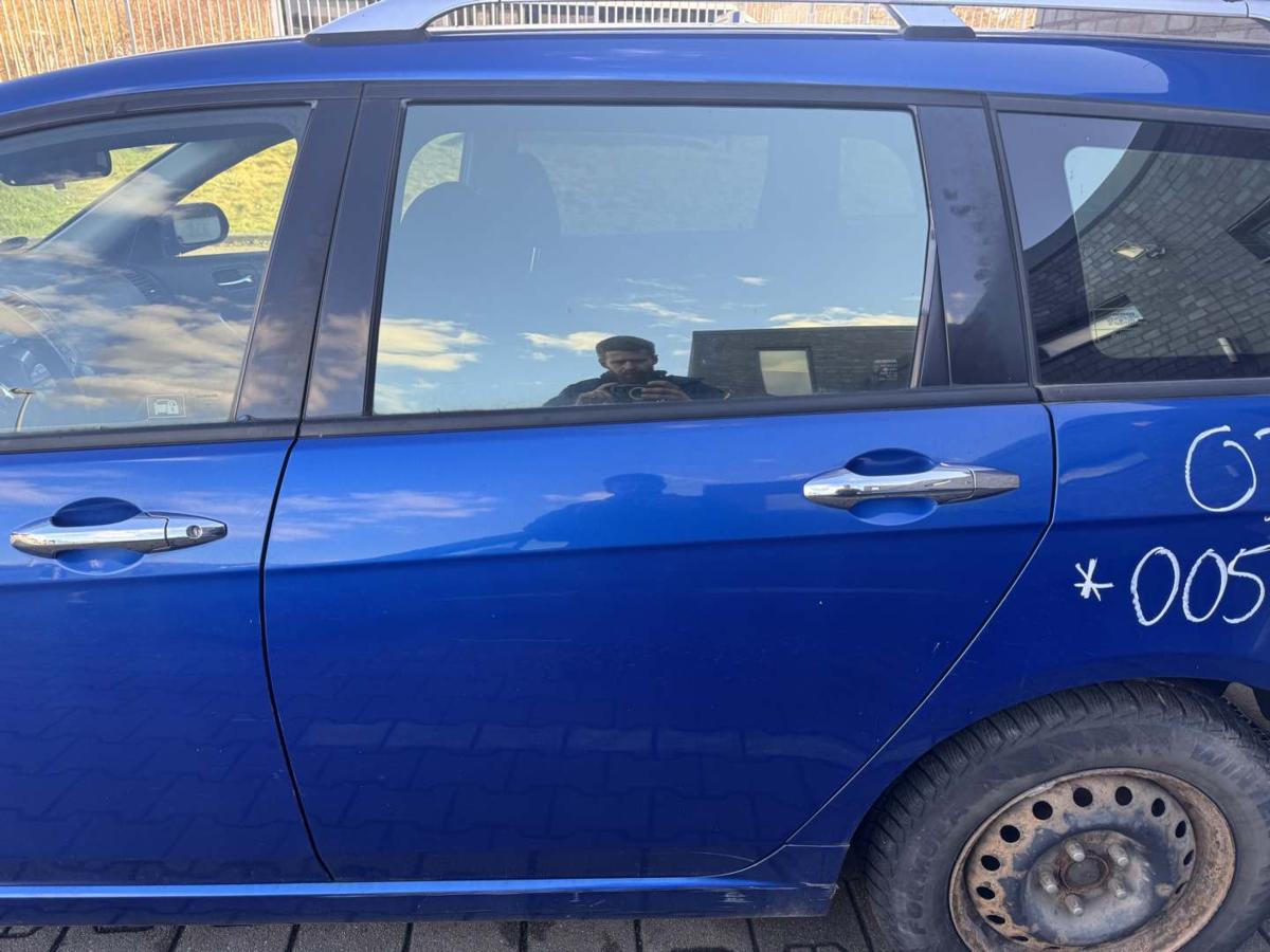 Honda Accord CM1 original T&uuml;r hinten links B.507P Arctic Blue Kombi Rohbau Bj.2003